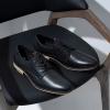 image:imageJousen Mens Dress Shoes Leather Wingtip Formal Business Oxford Shoes Brogue Retro Derby Dress Shoes for MenAmy9212black