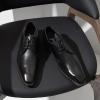 image:imageJousen Mens Dress Shoes Leather Wingtip Formal Business Oxford Shoes Brogue Retro Derby Dress Shoes for MenAmy9216premium Leatherblack