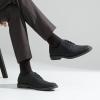 image:imageJousen Mens Dress Shoes Retro Casual Dress Shoes for MenSuede Black709