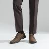 image:imageJousen Mens Dress Shoes Retro Casual Dress Shoes for MenSuede Brown709