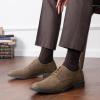 image:imageJousen Mens Dress Shoes Retro Casual Dress Shoes for MenSuede Brown709