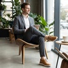 image:imageJousen Casual Dress Shoes for Men Lightweight Comfortable Business Sneakers9080brown