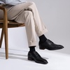 image:imageJousen Mens Dress Shoes Leather Wingtip Oxford ShoesAmy9215premium Leatherblack