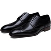 image:imageJousen Mens Dress Shoes Leather Wingtip Oxford ShoesAmy9215premium Leatherblack