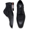 image:imageJousen Mens Dress Shoes Leather Wingtip Oxford ShoesAmy9215sudeblack