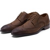image:imageJousen Mens Dress Shoes Leather Wingtip Oxford ShoesAmy9215sudebrown