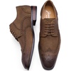 image:imageJousen Mens Dress Shoes Leather Wingtip Oxford ShoesAmy9215sudebrown