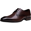 image:imageJousen Mens Dress Shoes Leather Wingtip Oxford ShoesAmy9216premium Leatherdarkbrown