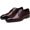 image:imageJousen Mens Dress Shoes Leather Wingtip Oxford ShoesAmy9216premium Leatherdarkbrown