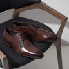 image:imageJousen Mens Dress Shoes Leather Wingtip Oxford ShoesAmy9216premium Leatherdarkbrown