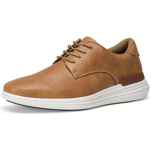 image:imageJousen Casual Dress Shoes for Men Lightweight Comfortable Business Sneakers9080brown