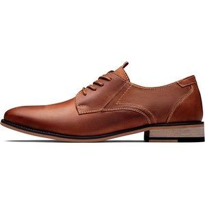 image:imageJousen Mens Dress Shoes Leather Wingtip Oxford ShoesAmy9212yellow Brown