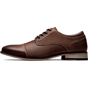 image:imageJousen Mens Dress Shoes Leather Wingtip Oxford ShoesAmy9213dark Brown