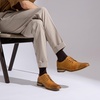 image:imageJousen Mens Dress Shoes Leather Wingtip Oxford ShoesAmy9213yellow Brown