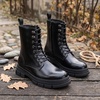 image:imageJousen Mens Boots High Top Motorcycle Combat BootsAmy8418ablack