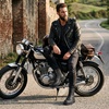 image:imageJousen Mens Boots High Top Motorcycle Combat BootsAmy8418ablackpu