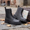 image:imageJousen Mens Boots High Top Motorcycle Combat BootsAmy8418ablackpu