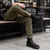 image:imageJousen Mens Chelsea Boots Casual Slip On Ankle Boots with Memory FoamAmy8119ablack