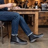 image:imageJousen Mens Chelsea Boots Casual Slip On Ankle Boots with Memory FoamAmy8119ablackpu