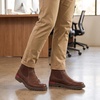 image:imageJousen Mens Chelsea Boots Casual Slip On Ankle Boots with Memory FoamAmy8119abrown