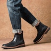 image:imageJousen Mens Chelsea Boots Casual Slip On Ankle Boots with Memory FoamAmy8406ablack