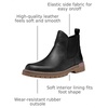image:imageJousen Mens Chelsea Boots Casual Slip On Ankle Boots with Memory FoamBlack