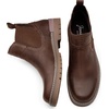 image:imageJousen Mens Chelsea Boots Casual Slip On Ankle Boots with Memory FoamBonded Leatheramy8141abrown