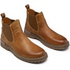 image:imageJousen Mens Chelsea Boots Casual Slip On Ankle Boots with Memory FoamBonded Leatheramy8141atan