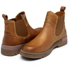 image:imageJousen Mens Chelsea Boots Casual Slip On Ankle Boots with Memory FoamBonded Leatheramy8141atan