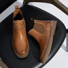 image:imageJousen Mens Chelsea Boots Casual Slip On Ankle Boots with Memory FoamBonded Leatheramy8141atan