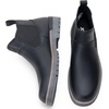 image:imageJousen Mens Chelsea Boots Casual Slip On Ankle Boots with Memory FoamGrazy Horse Leatherblack