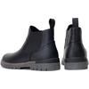 image:imageJousen Mens Chelsea Boots Casual Slip On Ankle Boots with Memory FoamGrazy Horse Leatherblack