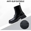 image:imageJousen Mens Combat Boots Casual Fashion Motorcycle BootsAmy8415ablack
