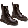 image:imageJousen Mens Combat Boots Casual Fashion Motorcycle BootsAmy8415brown