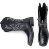 image:imageJousen Mens Cowboy Boots Square Toe Retro Western BootsAmy8435black