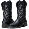 image:imageJousen Mens Cowboy Boots Square Toe Retro Western BootsAmy8435black