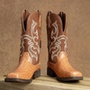 image:imageJousen Mens Cowboy Boots Square Toe Retro Western BootsAmy8435brownv