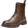 image:imageJousen Mens Boots High Top Motorcycle Combat BootsAmy8418abrown