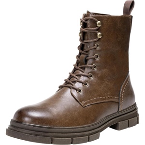 image:imageJousen Mens Boots High Top Motorcycle Combat BootsAmy8418abrown