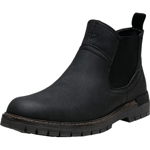 image:imageJousen Mens Chelsea Boots Casual Slip On Ankle Boots with Memory FoamAmy8119ablack