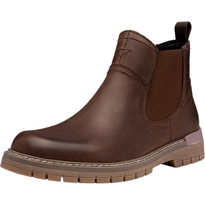 image:imageJousen Mens Chelsea Boots Casual Slip On Ankle Boots with Memory FoamBonded Leatheramy8141abrown