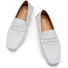 image:imageJousen Mens Loafers Dress Driving Shoes Slip OnWhite